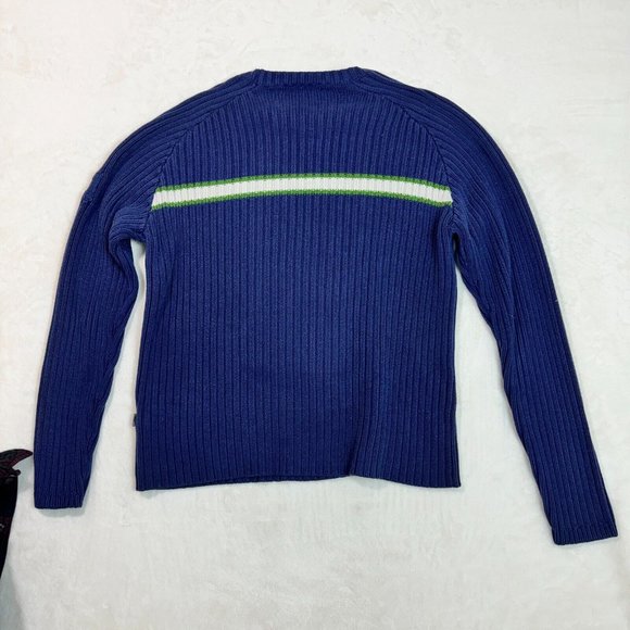 THE NORTH FACE A5 Series Men's L Vintage 90s Ribbed Knit Crewneck Winter Sweater - Picture 11 of 11